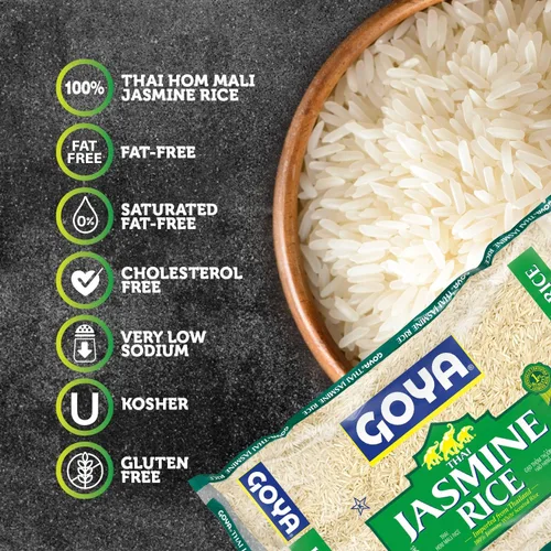 Miniatura 3 de Goya Foods Jazmín Arroz, 5 libras (paquete de 8)