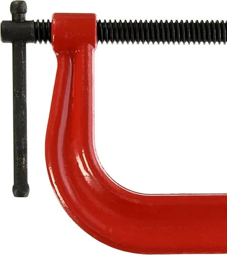 Miniatura 3 de URREA C-Clamp - Herramienta de sujeción resistente de 8 pulgadas con construcción forjada y diseño de garganta profunda - 408