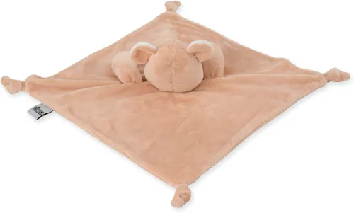 Miniatura 3 de KINREX Manta de seguridad de oso de peluche para bebés, toalla calmante de felpa suave, juguete de edredón unisex para bebé, compañero de sueño
