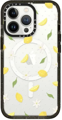 Miniatura 458 de Funda Impact de CASETiFY para iPhone 13 Pro Max con Magsafe - Estuche Claro Cuento de Invierno - Claro Negro Estuche transparente Winter Tale