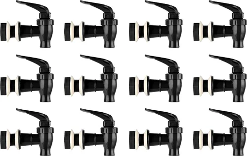 Miniatura 11 de Brio Válvula de repuesto para dispensador de agua, paquete de 4 grifos enfriadores para dispensadores de bebidas, vajillas, refrigeradores y más