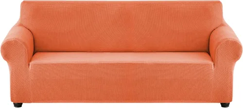 Miniatura 14 de CONRUSER Funda elástica para sofá, impermeable, funda de sofá suave, protector de muebles con parte inferior elástica para niños, mascotas