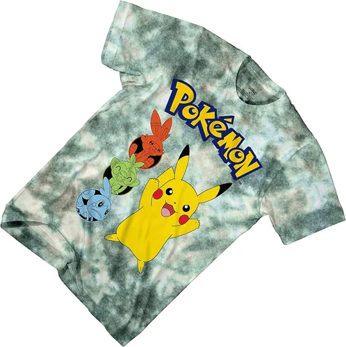 Miniatura 3 de Pokemon Camiseta de juego Pikachu para hombre, diseño de Gotta Catch Em All