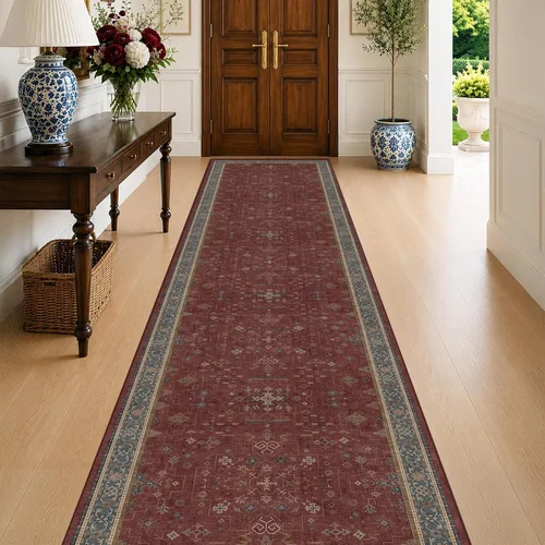 Miniatura 182 de Alfombra Boho Negra para Sala de Estar - Alfombra de Área Lavable de 10x14 Pies, Alfombras de Comedor para Debajo de la Mesa, Alfombra Suave de Pelo