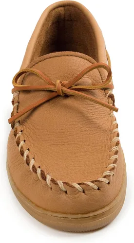 Miniatura 2 de Minnetonka Mocasines de cuero de piel de alce para hombre