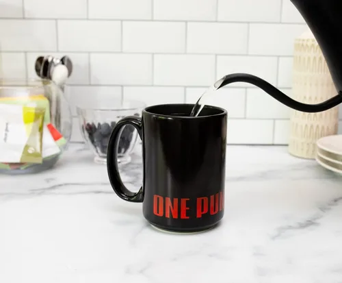 Miniatura 5 de JUST FUNKY One Punch Man - Taza de café de cerámica (16 onzas)