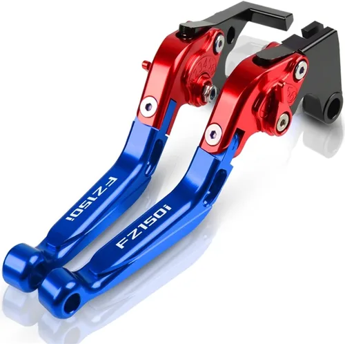 Miniatura 10 de Accesorios CNC para motocicleta, ajustable, plegable, extensible, con logotipo, palancas de embrague de freno para Yamaha FZ150I FZ 150I 2013-2018