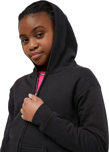 Miniatura 4 de Hanes Sudadera con capucha Comfortsoft Ecosmart con cremallera completa para niña