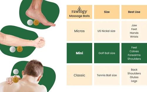 Miniatura 3 de Bola de masaje de corcho de viaje, alternativa ligera y sostenible a la bola de lacrosse para aliviar el dolor muscular (1.9 pulgadas