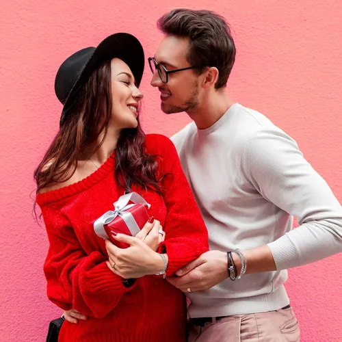 Miniatura 2 de Long tiantian Pulseras magnéticas a juego para parejas, cadena de eslabones con dije de corazón, pulseras de promesa para parejas, novios y novias