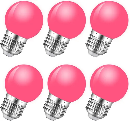 Miniatura 11 de Bombilla de luz nocturna, bombillas LED de 1 W, bombillas G14 G45 E26, bombillas de ahorro de energía, equivalente a 5 W, blanco frío de 6500 K