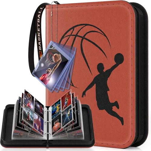Miniatura 13 de Mlikero Carpeta de Tarjetas de Béisbol de 440 Bolsillos, Carpeta de Tarjetas Coleccionables con Diseño de Exhibición de Tarjetas, Portador
