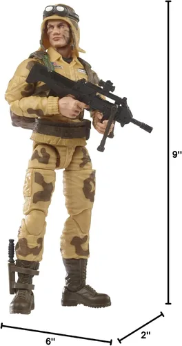 Miniatura 10 de G.I. Joe Classified Series - Figura de acción polvorienta 49 juguetes coleccionables de primera calidad con múltiples accesorios a escala de 6