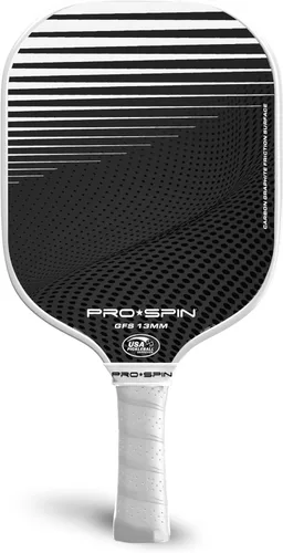 Miniatura 7 de PRO-SPIN Paletas de pickleball de fibra de carbono, juego de 2 con bolas para interiores y exteriores, bolsa o 1 paquete con cubierta, regalo Set