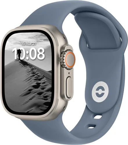 Miniatura 9 de ELETTRONEO SB Correa Deportiva para Bandas de Apple Watch Mujeres Ultra 3 2 49mm, Series 11 10 46mm, 9 8 7 45mm 41mm, SE 6 5 4 44mm 40mm, 3 2 1 42mm