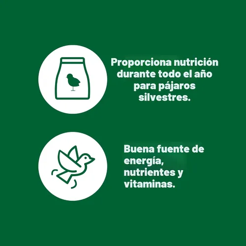 Miniatura 2 de Kaytee Essentials Blend with Black Oil Sunflower, maíz agrietado y mijo, semillas de alimento para aves silvestres para cardenales, arrendajos