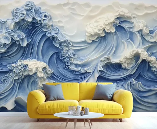 Miniatura 10 de Papel tapiz de pavo real, murales de pavo real de lujo, papel tapiz retro en relieve floral para niños y niñas, decoración de pared de dormitorio