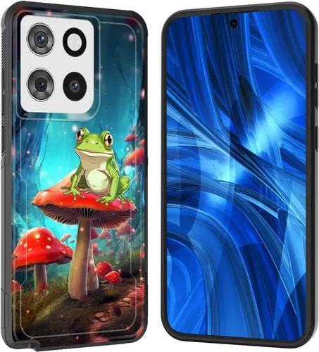 Miniatura 14 de Funda para Moto G 5G 2023, [probada en caídas de grado militar], resistente, resistente, resistente, a prueba de golpes, funda protectora