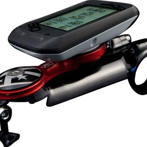 Miniatura 5 de K-Edge Soporte para computadora de bicicleta Stem Garmin Negro accesorios de ciclismo-electrónica