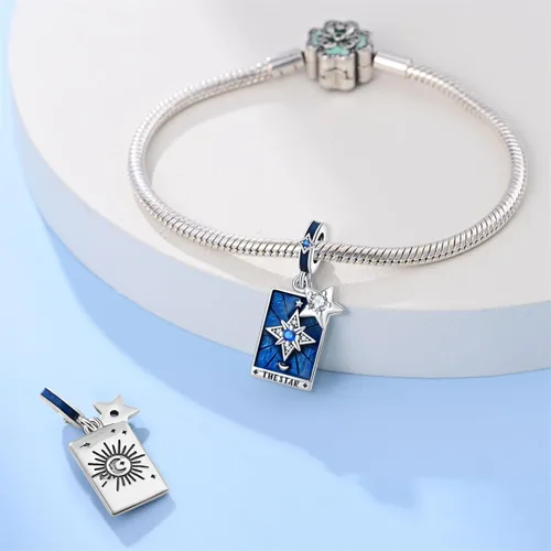 Miniatura 203 de KUNSIR Los abalorios se adaptan a pulseras Pandora para mujer, plata de ley 925, cuentas colgantes de joyería para niñas, dijes de feliz cumpleaños