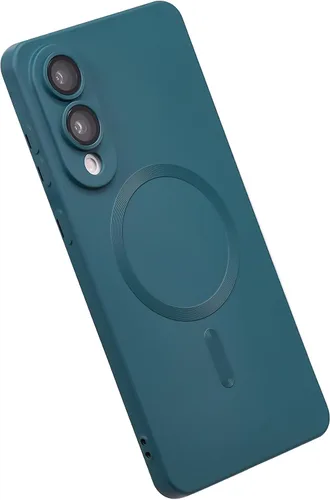 Miniatura 57 de Funda magnética para Samsung Galaxy S22 Ultra, silicona suave, delgada, antiarañazos, con protección de cámara, compatible con MagSafe, color negro