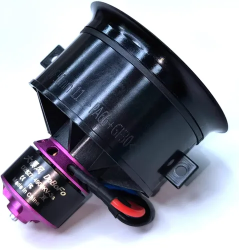 Miniatura 17 de EDF 1.969 in 4S 4300KV 16.8V 11 aspas con 40A ESC, ventilador eléctrico con controlador de velocidad electrónico, motor de chorro RC, motor sin