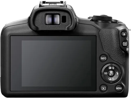 Miniatura 3 de Canon Cámara sin espejo EOS R100 con kit de video de lente de 0.709-1.772 in + filtros + estuche + tarjeta de memoria de 128 GB + agarre de cámara