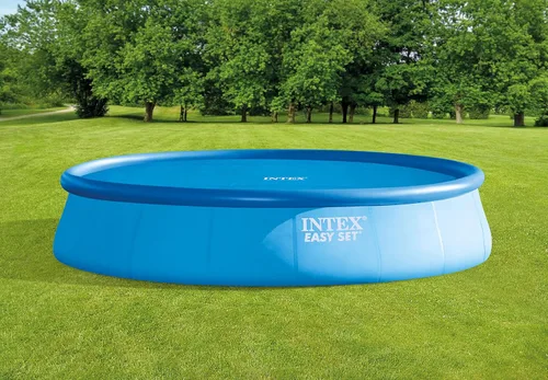 Miniatura 4 de Cubierta solar Intex de 18 pies de diámetro, para piscinas, fácil de instalar y enmarcar