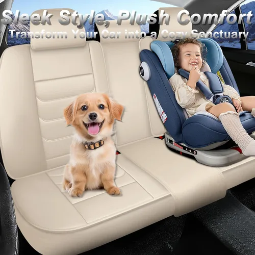 Miniatura 6 de Fundas de asiento de cuero para Toyota RAV4 1999-2026, transpirables, impermeables, elegantes, accesorios interiores de automóviles