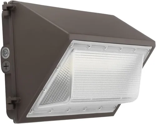 Kadision Paquete de pared LED de 100 W con fotocélula del atardecer al amanecer, 13000 lm (equivalente a 350 W MH) 5000 K 100-277 V, paquete de