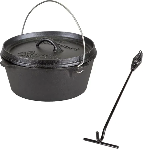 Miniatura 14 de Stansport Horno holandés de hierro fundido pre-sazonado