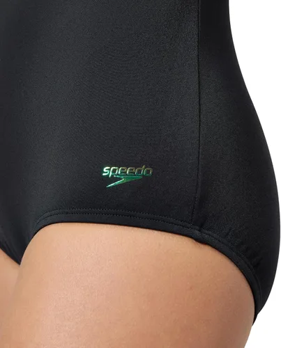 Miniatura 18 de Speedo - Traje de baño de una pieza para mujer, con costura de princesa, PowerFlex, Ultraback, corte conservador