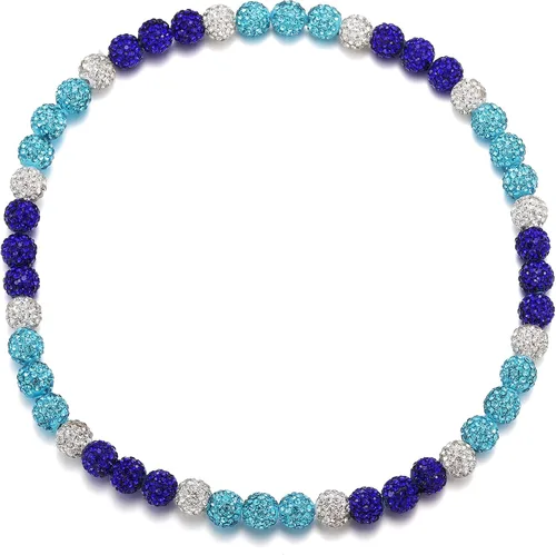 Miniatura 33 de Collar de Cadena de Béisbol con Perlas para Hombres, Regalos de Collar de Béisbol de la Colección Bling Ice para Niños, Collar de Accesorios
