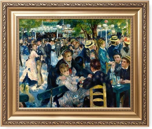 Miniatura 65 de DECORARTS - Bal du Moulin de la Galette, Reproducción de Arte de Pierre Auguste Renoir. Impresiones sobre lienzo en giclée para decoración de pared