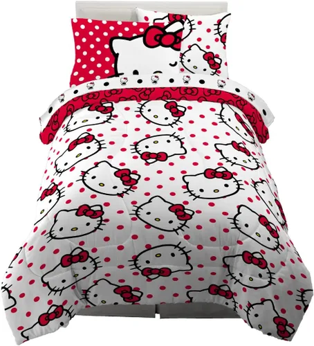 Miniatura 62 de Franco - Juego de ropa de cama para niños, edredón y sábanas supersuaves con funda de almohada, 5 piezas, tamaño individual, Jurassic World, 6A1348