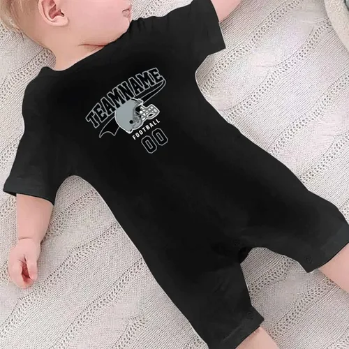 Miniatura 57 de Traje de fútbol personalizado para bebé, hace que tu bebé nombre y número de ropa de fútbol regalos