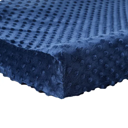 Miniatura 4 de Funda para cambiador de bebé, funda de felpa súper suave para cambiador de pañales para bebés niñas y niños, ultra cómoda, segura para bebés, se