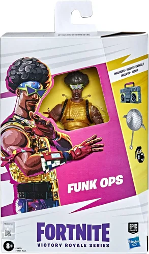 Miniatura 10 de Fortnite Victory Royale Series Funk Ops Figura de acción coleccionable con accesorios, para edades de 8 años en adelante, 6 pulgadas