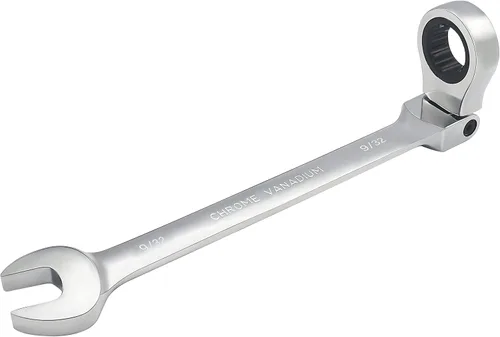 Miniatura 22 de Llave combinada de trinquete de cabeza flexible de 3/4 pulgadas SAE 72 dientes de 12 puntos de trinquete de caja de trinquete y herramientas