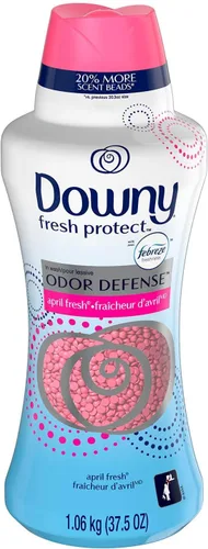 Downy Downy Fresh Protect - Perlas aromáticas para lavado con defensa contra olores Febreze, Frescor primaveral (1063 g)