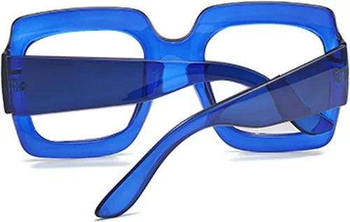 Miniatura 5 de Lentes de lectura para mujer, marco elegante, diseño cuadrado de gran tamaño, lentes de lectura para mujer