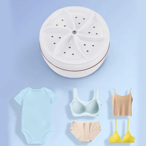 Miniatura 4 de Lavadora pequeña portátil Lavadora pequeña silenciosa Lavadora eficiente conveniente para lavar