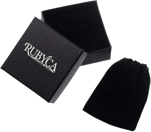 Miniatura 6 de RUBYCA Surtido mezclado redondo Druk Crackle Checo Cuentas de cristal para la fabricación de joyas (0.157 in, 100 unidades)