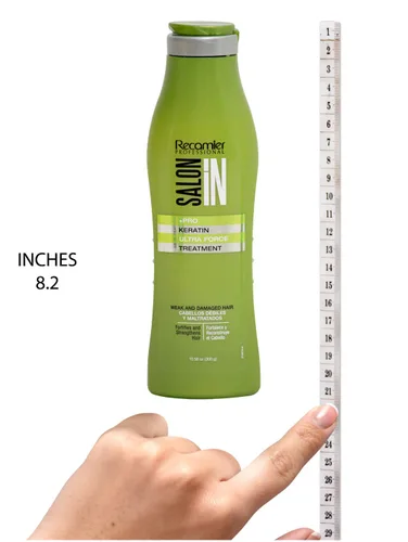 Miniatura 4 de Salon In de Recamier Tratamiento de reparación profunda de queratina Ultra Force Control de fuerza y encrespamiento 10.1 fl oz / 10.1 fl oz