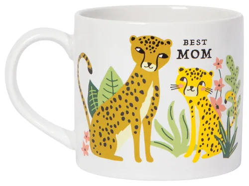 Miniatura 5 de Now Designs Jubilee Best Mom - Taza de gres en caja, 14 onzas