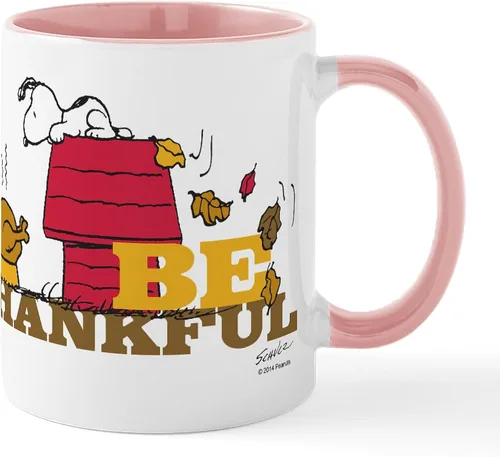 Miniatura 17 de CafePress Snoopy On Heart Mugs 11 oz (325 ml) Ceramic Coffee Mug