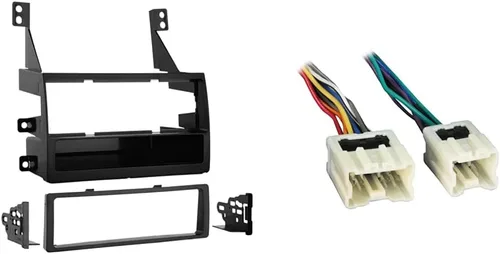 Miniatura 2 de Metra 99-7419 Kit de instalación DIN simple para vehículos Nissan Altima 2005-2006 sin navegación (negro)