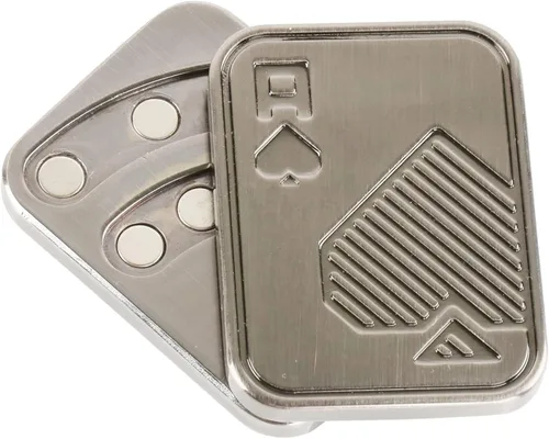 Miniatura 13 de Juguetes de metal para adultos EDC Fidget Slider Poker Push Card Juguetes magnéticos para adultos para aliviar la ansiedad y el estrés Autismo TDAH