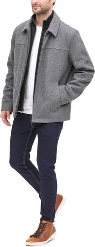 Miniatura 7 de Dockers Chaqueta de mezcla de lana para hombre con babero acolchado