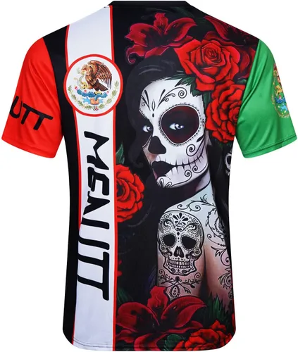 Miniatura 3 de MENUTT Camiseta de ciclismo de montaña para hombre, para motocross, México, MTB Downhill, camisetas para deportes de Rding